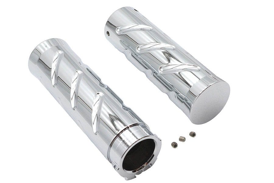 HARLEY Billet Twist Style Griffset passend für 1974-1984 FL, 1974-1984 FX, 1974-UP XL, 1984-2015 FXST