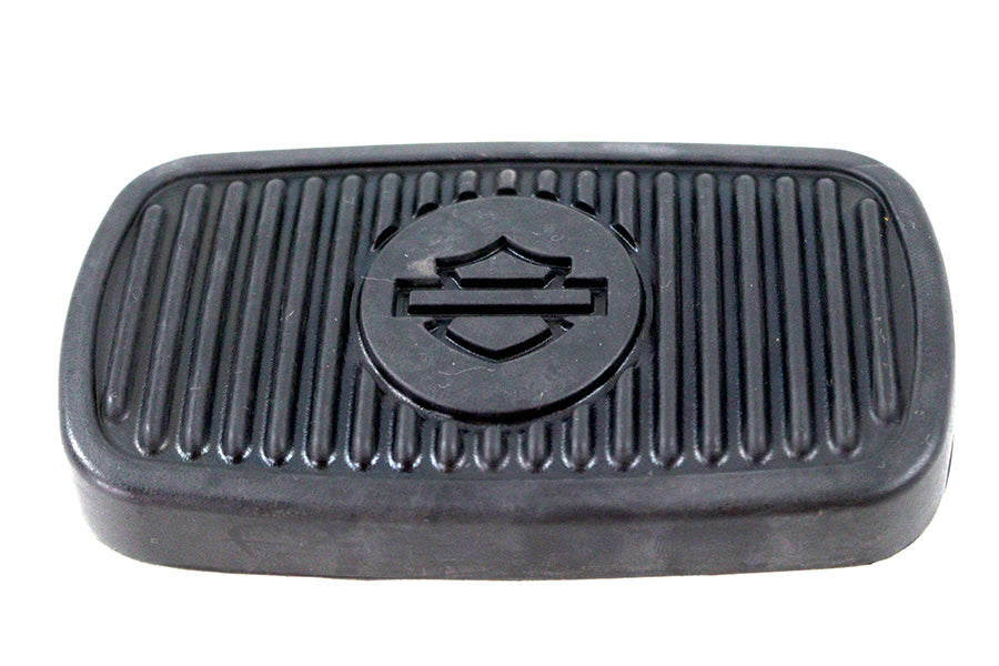 HARLEY OE schwarzer Bremspedalgummi passend für 2006-UP FLT, 2006-UP FXST, 2006-UP FLST,