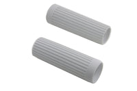 HARLEY Replica Rib Style White Grip Set fits 1962-1972 FL,   1962-1972 XL,