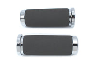 HARLEY Schaumstoff-Lenkergriff-Set mit glatten Endkappen, passend für 1974-1984 FL, 1974-1984 FX, 1974-2022 XL,