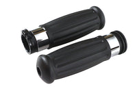 HARLEY Black Grip Set 1909 Style Passend für 1996-2015 FXST, 1996-2015 FLST, 1996-2017 FXD, 1996-UP X