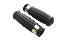 HARLEY Black Grip Set 1909 Style Passend für 1996-2015 FXST, 1996-2015 FLST, 1996-2017 FXD, 1996-UP X