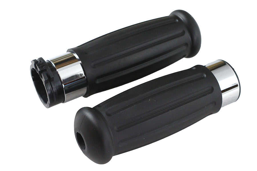 HARLEY Schwarzer Griff-Set im 1909er Stil, passend für 1974-1995 FL, 1974-1995 FX, 1984-1995 FXST, 1986-1995 FL
