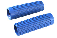 HARLEY Nachbau Rib Style Griffset Blau Passend für 1974-UP FX, 1974-UP XL, 1974-UP FL,