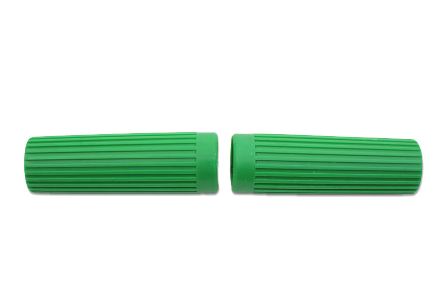 HARLEY Green Griffset Original Rib Style Passend für 1962-1972 FL, 1962-1972 XL,
