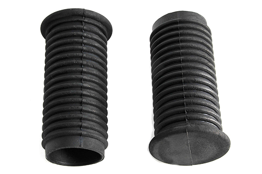 HARLEY Trittbrettgummi Schwarz Set Passend für 1957-1984 XL, 1971-1984 FX, 1952-1956 K,