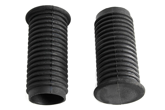 HARLEY Trittbrettgummi Schwarz Set Passend für 1957-1984 XL, 1971-1984 FX, 1952-1956 K,