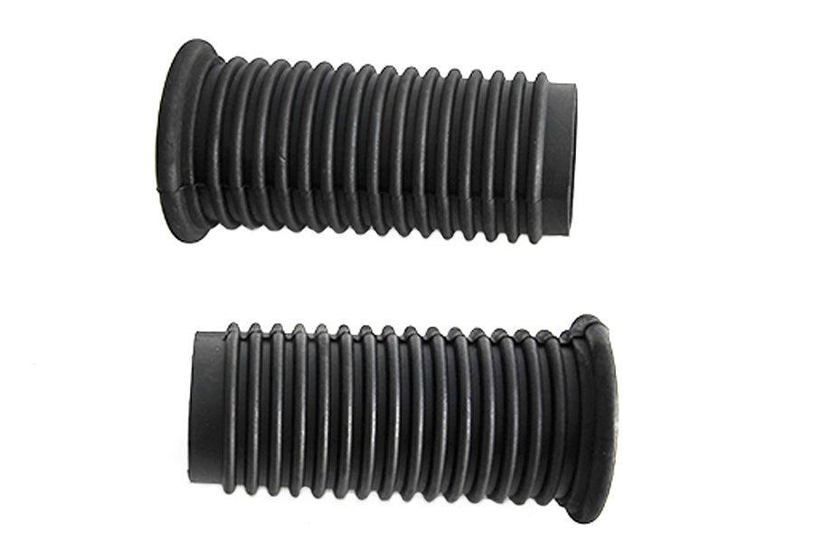 HARLEY Trittbrettgummi Schwarz Set Passend für 1957-1984 XL, 1971-1984 FX, 1952-1956 K,
