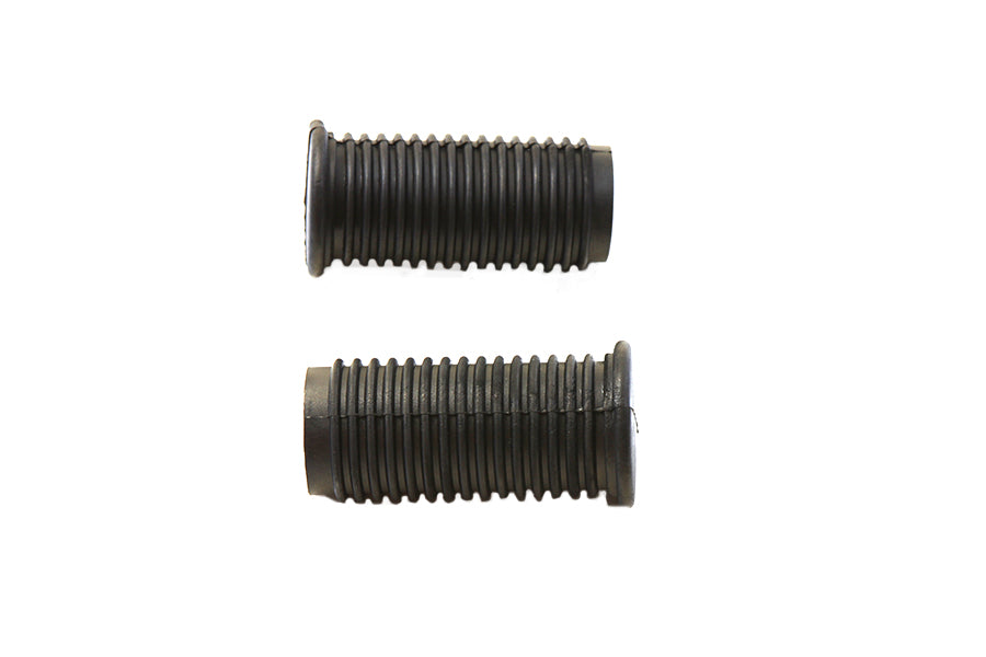 HARLEY Trittbrettgummi Schwarz Set Passend für 1957-1984 XL, 1971-1984 FX, 1952-1956 K,