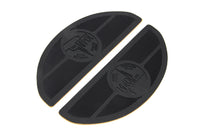 HARLEY World's Fair Rubber Footboard Set fits 1941-1965 FL,