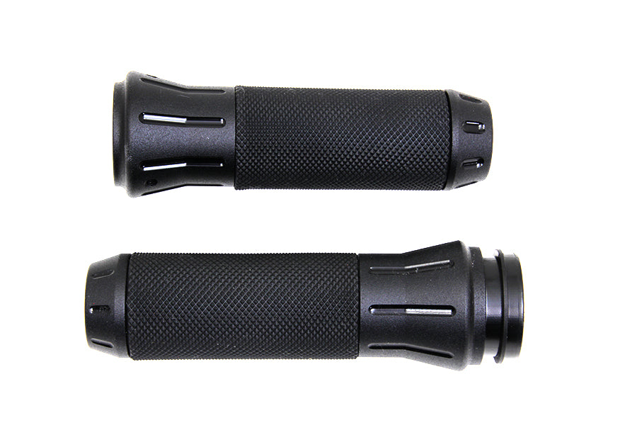HARLEY Stealth Tone Gaszug-Griffset passend für 2008-UP FLT, 2016-2024 FXST, 2016-2024 FLSL,
