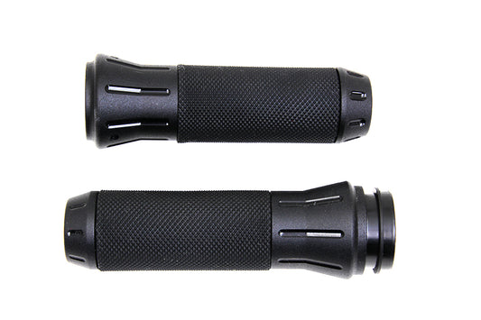 HARLEY Stealth Tone Gaszug-Griffset passend für 2008-UP FLT, 2016-2024 FXST, 2016-2024 FLSL,