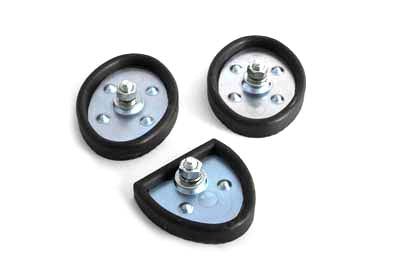HARLEY Replica Black Clutch and Brake Pad Set fits 1945-1966 FL,   1936-1940 EL,   1941-1964 FL,   1938-1948 UL,   1929-1952 WL,