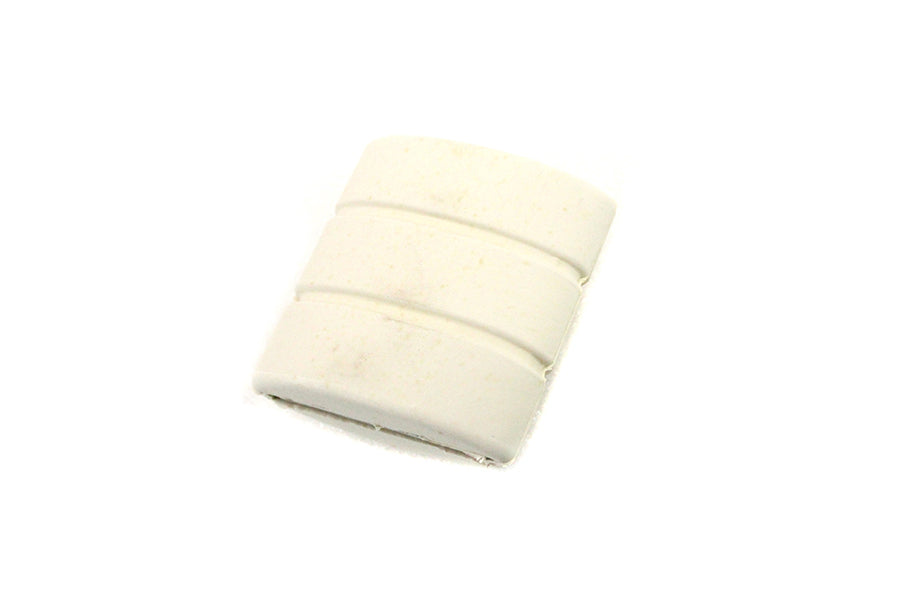 HARLEY White Brake Pedal Pad fits 1936-1940 EL,  1941-1984 FL,