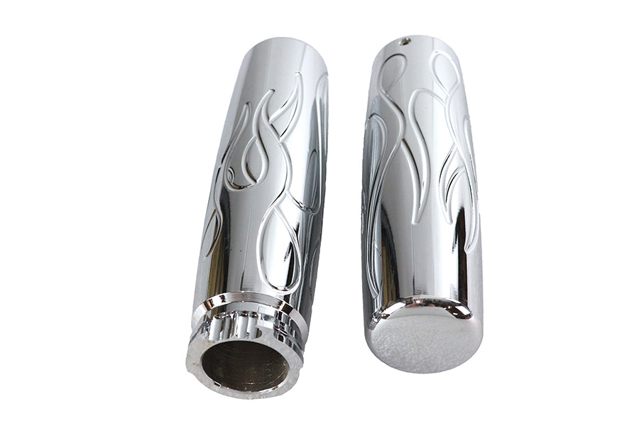 HARLEY Billet Flame Style Griffset passend für 1982-1984 FL, 1982-1984 FX, 1982-UP XL, 1984-2015 FXST