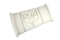 HARLEY Weißes Gummi Kickstarterpedal mit FLH-Logo, passend für 1929-1952 WL, 1936-1940 EL, 1937-1948