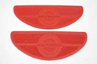 HARLEY Red Oval Footbaord Set fits 1940-1965 FLH,   1940-1965 FL,