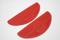 HARLEY Red Oval Trittbrett-Set passend für 1940-1965 FLH, 1940-1965 FL,