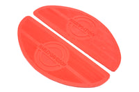 HARLEY Red Oval Footbaord Set fits 1940-1965 FLH,   1940-1965 FL,