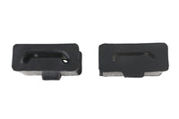 HARLEY Schalldämpferhalterung Set Schwarz Gummi Passend für 1985-UP FLT,
