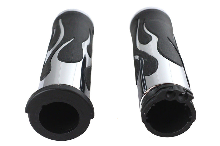HARLEY Hot Rod Flame Style Griffset passend für 1996-2015 FXST, 1996-2015 FLST, 1996-2017 FXD, 1996-U