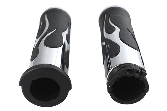 HARLEY Hot Rod Flame Style Griffset passend für 1996-2015 FXST, 1996-2015 FLST, 1996-2017 FXD, 1996-U