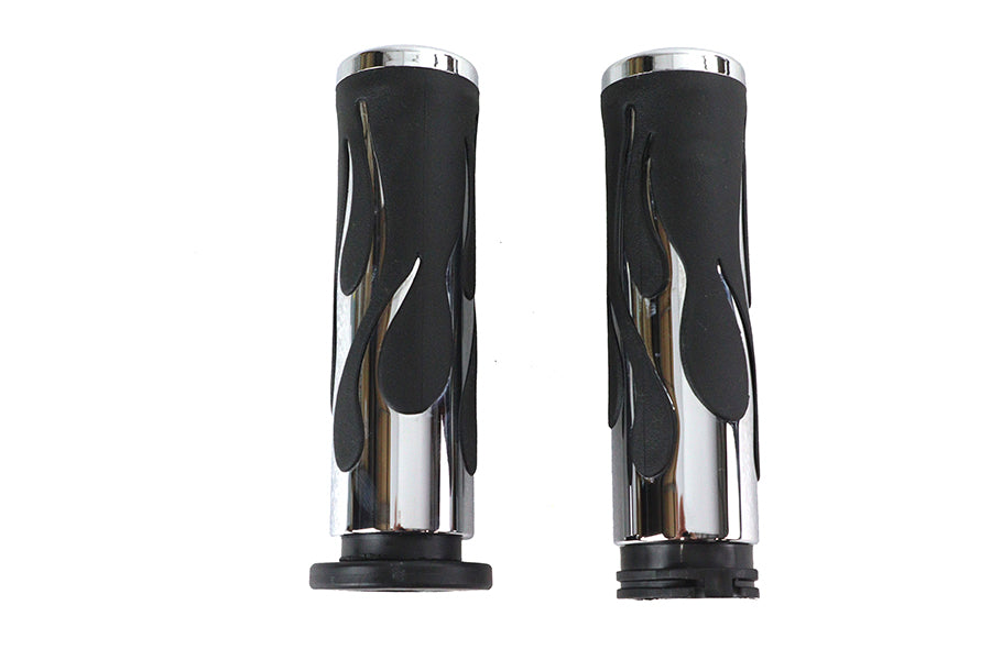 HARLEY Hot Rod Flame Style Griffset passend für 1996-2015 FXST, 1996-2015 FLST, 1996-2017 FXD, 1996-U