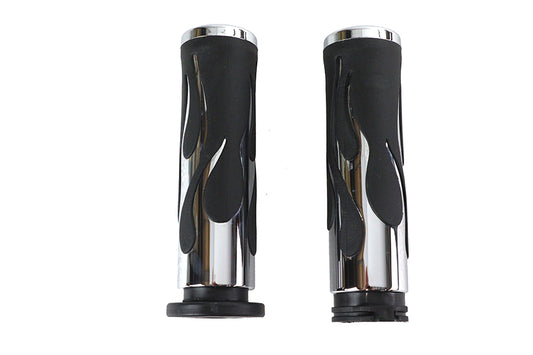 HARLEY Hot Rod Flame Style Griffset passend für 1996-2015 FXST, 1996-2015 FLST, 1996-2017 FXD, 1996-U