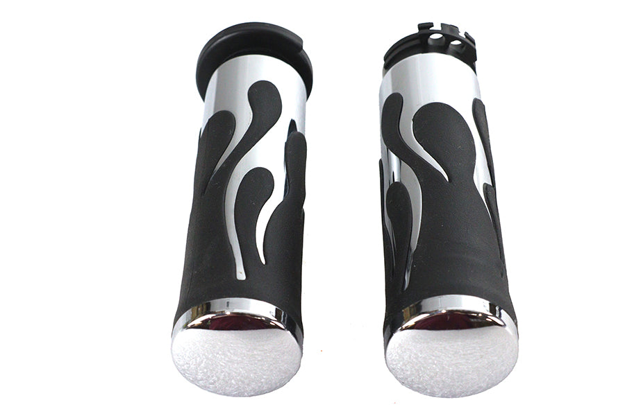 HARLEY Hot Rod Flame Style Griffset passend für 1996-2015 FXST, 1996-2015 FLST, 1996-2017 FXD, 1996-U