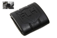 HARLEY schwarzes Gummi-Bremspedalpad mit FLH-Logo, passend für 1936-1940 EL, 1941-1984 FL,