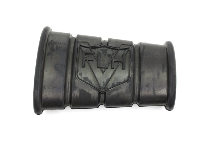 HARLEY Schwarzer Gummi Kickstarter Pedal mit FLH Logo Passend für 1929-1952 WL, 1936-1940 EL, 1937-1948