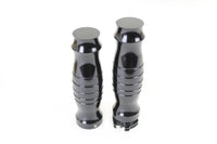 HARLEY Profile Barrel Grip Set Black fits 1985-UP FX,  1986-2007 FLH,