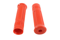 HARLEY Beck Kunststoffgriff-Set orange passend für 1915-1935 J, 1936-1948 W, 1941-1948 FL, 1936-1948 EL,