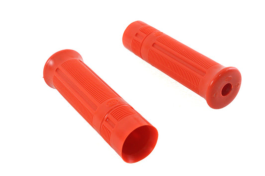 HARLEY Beck Kunststoffgriff-Set orange passend für 1915-1935 J, 1936-1948 W, 1941-1948 FL, 1936-1948 EL,