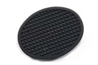 HARLEY Bremsbelag Oval Schwarz Passend für 1945-1984 FL,