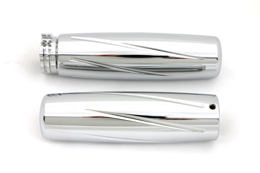 HARLEY Billet Spiral Style Griffset Passend für 1982-1984 FL, 1982-1984 FX, 1982-UP XL, 1984-2015 FXS