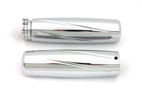 HARLEY Billet Spiral Style Griffset Passend für 1982-1984 FL, 1982-1984 FX, 1982-UP XL, 1984-2015 FXS