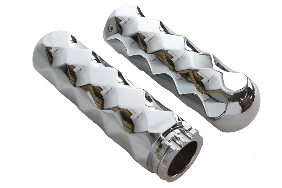 HARLEY Billet Faceted Style Griffset Passend für 1982-1984 FL, 1982-1984 FX, 1982-UP XL, 1984-2015 FX