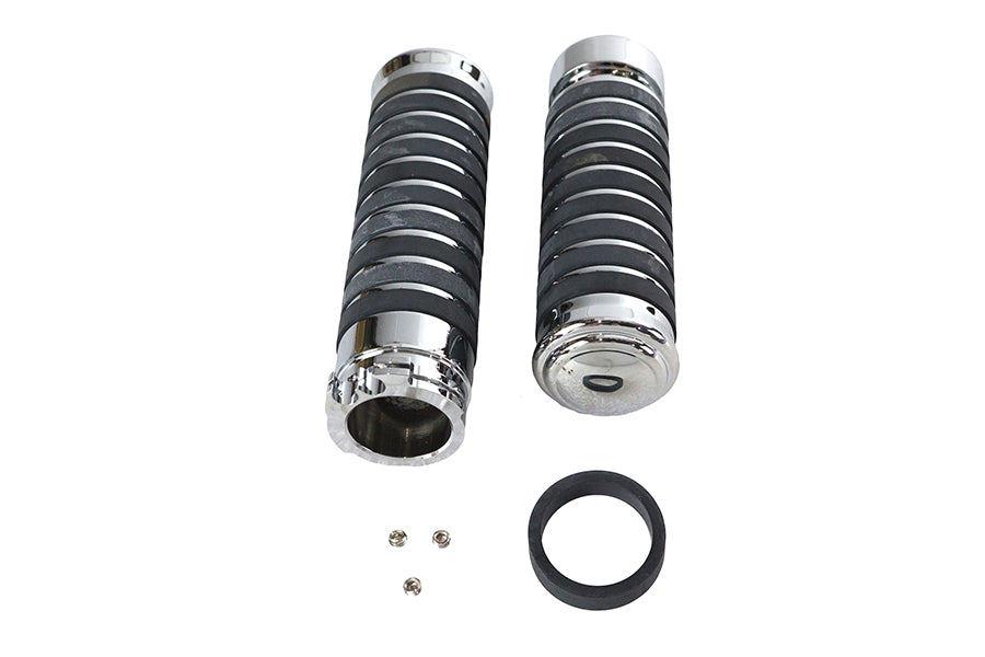 HARLEY Billet Lenkergriff-Set im Band-Stil, passend für 1974-1984 FL, 1974-1984 FX, 1974-UP XL, 1984-2015 FXST,