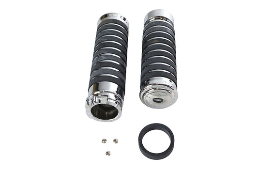 HARLEY Billet Lenkergriff-Set im Band-Stil, passend für 1974-1984 FL, 1974-1984 FX, 1974-UP XL, 1984-2015 FXST,