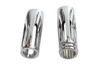 HARLEY Chrom Billet Slasher Style Griffset passt für 2008-UP FLT, 2016-2024 FLSL, 2016-2024 FXST,