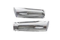 HARLEY Chrom Billet Slasher Style Griffset passt für 2008-UP FLT, 2016-2024 FLSL, 2016-2024 FXST,