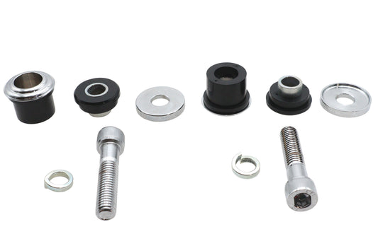HARLEY Flush Mount Handlebar Damper Kit Chrome Fits 0-  Custom, application