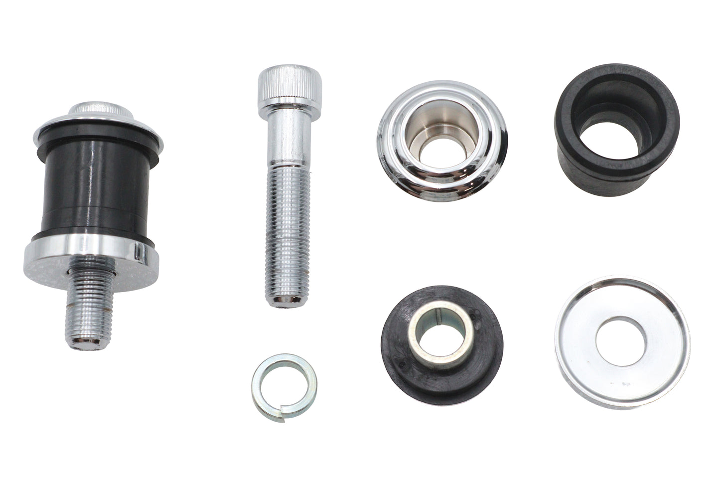 HARLEY Lenker-Dämpfer-Kit Flush Mount Chrom Passend für 0- Custom, Anwendung