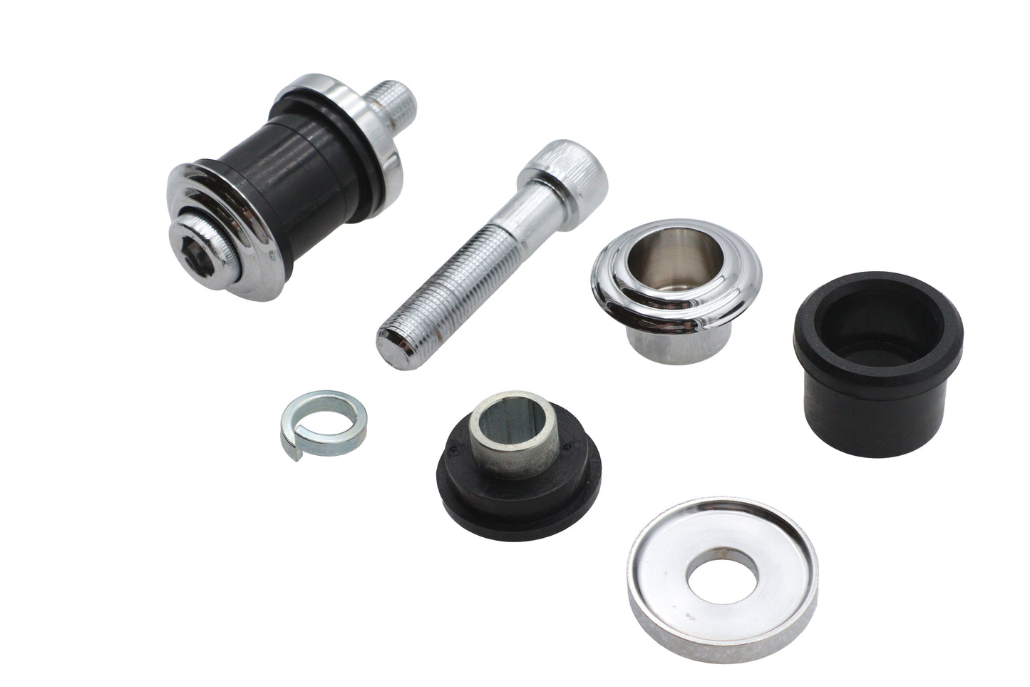 HARLEY Lenker-Dämpfer-Kit Flush Mount Chrom Passend für 0- Custom, Anwendung