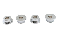 HARLEY Solid Mount Kit Chrom Passend für 1973-1984 FX, 1982-1994 FXR, 1982-1994 FXR, 1991-2017 FXD,