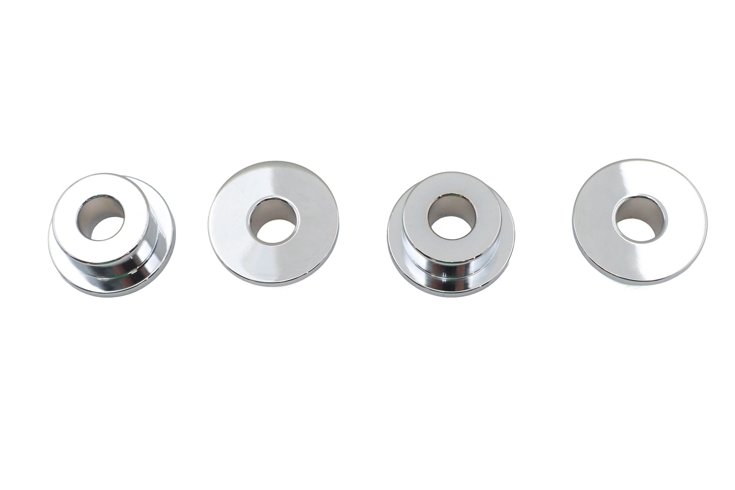 HARLEY Solid Mount Kit Chrom Passend für 1973-1984 FX, 1982-1994 FXR, 1982-1994 FXR, 1991-2017 FXD,