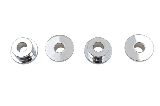 HARLEY Solid Mount Kit Chrom Passend für 1973-1984 FX, 1982-1994 FXR, 1982-1994 FXR, 1991-2017 FXD,