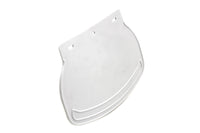 HARLEY Mud Flap Rubber White Plain fits 0-  All, models for front and rear fenders 0-  All, models for front and rear fenders