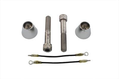 HARLEY Tapered Cone Riser Set Zinc fits 1973-1984 FX,  1984-UP FXST,  1979-UP XL,